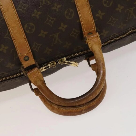 LOUIS VUITTON Monogram Keepall 55 Boston Bag - Picture 8 of 16